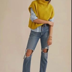 Anthropologie sweater vest - cashmere